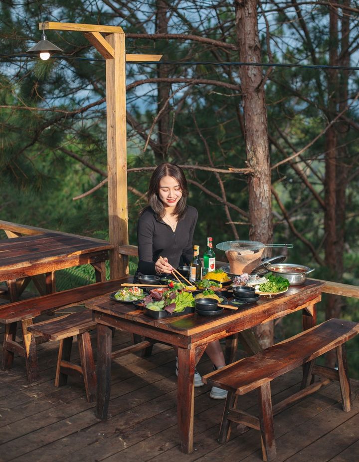 Tiệm nướng trong rừng