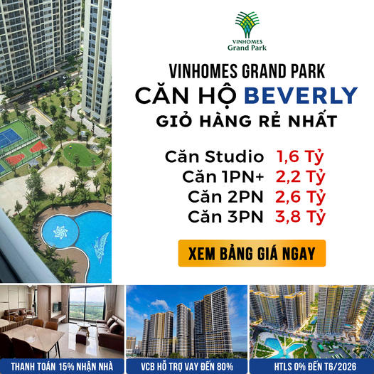 Trung Tâm Chuyển Nhượng VHGP Q9