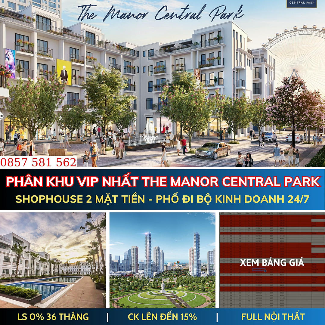 The Manor Central Park - Hà Nội