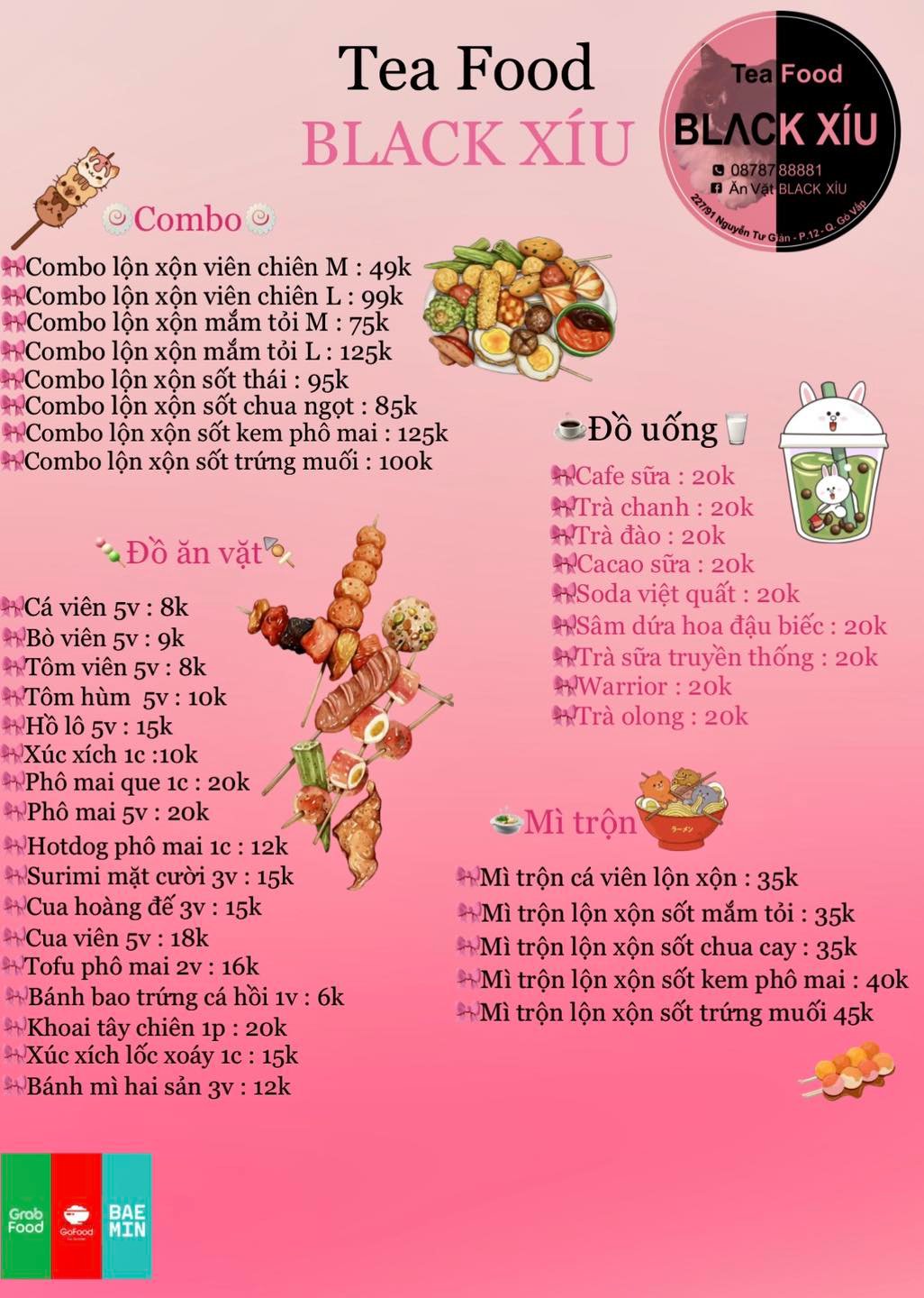 Ăn Vặt Black Xíu