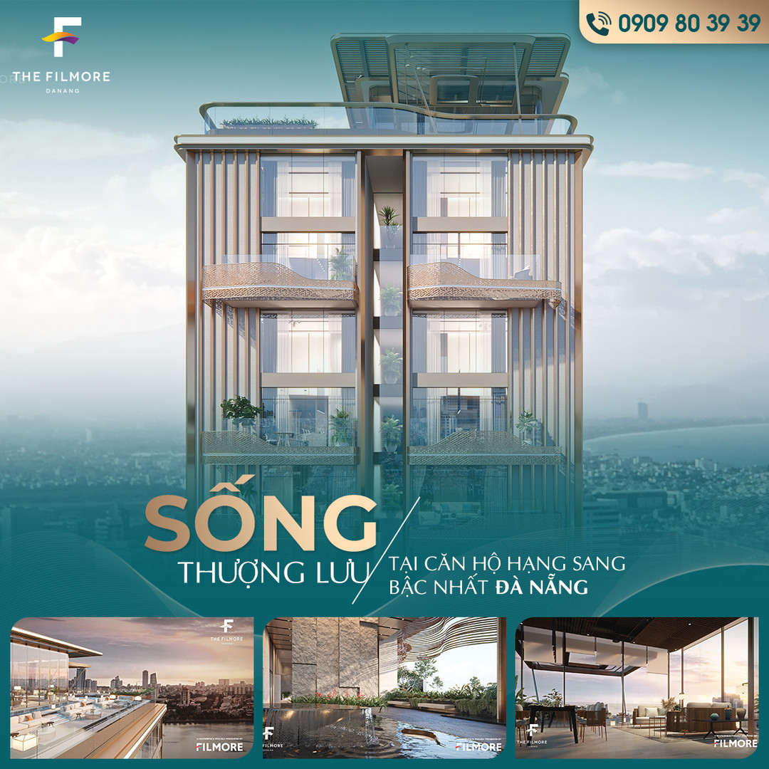 The Filmore Đà Nẵng - Căn Hộ High Touch Bên Cầu Rồng - Sông Hàn