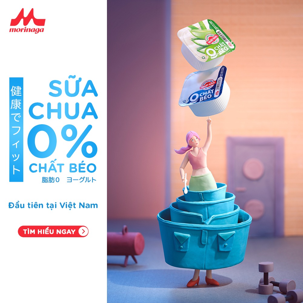 Morinaga - Sữa Chua Không Béo