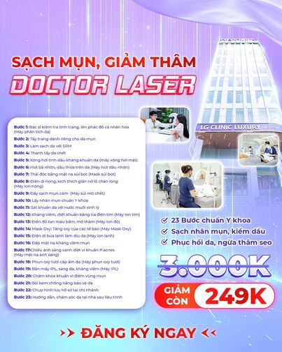 Hệ Thống Điều Trị Mụn Số 1 Sài Gòn