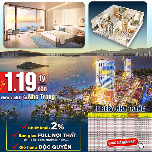 Căn hộ Biển Libera - Nha Trang
