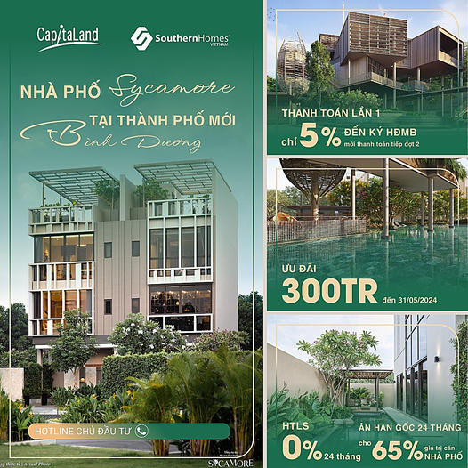 The Sycamore Capitaland - Khu Compound Cao Cấp Nhất Bình Dương
