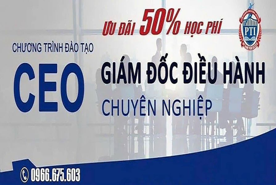 Đào Tạo Khoá học Giám Đốc - Tổ chức giáo dục PTI