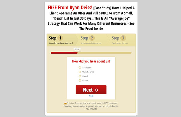 Funnel Experts Landing Page