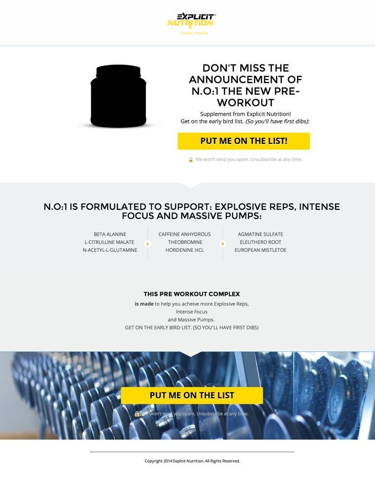 landing page roundup our