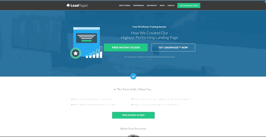 The AdWords/PPC 2.0 Landing Page Template
