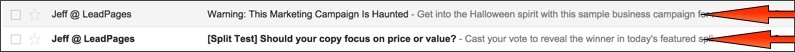 Gmail Preheader Text
