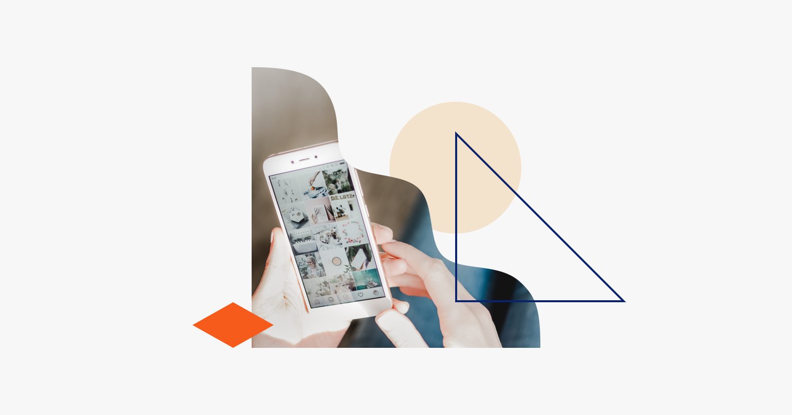 Person holding phone