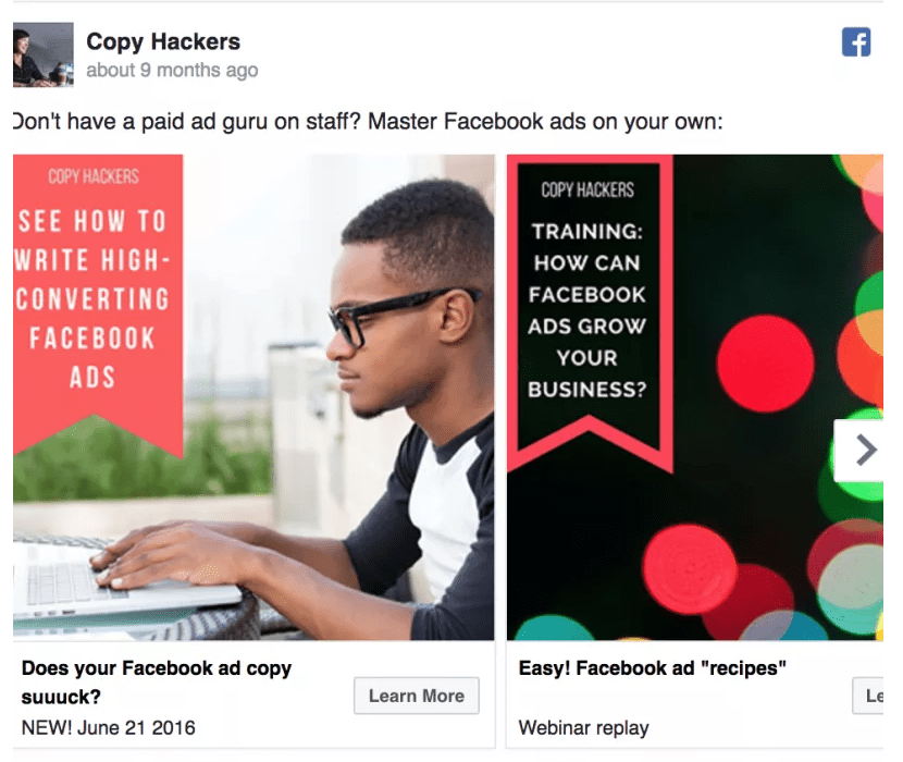 Top 10 Best Facebook Ad Examples - You must see!