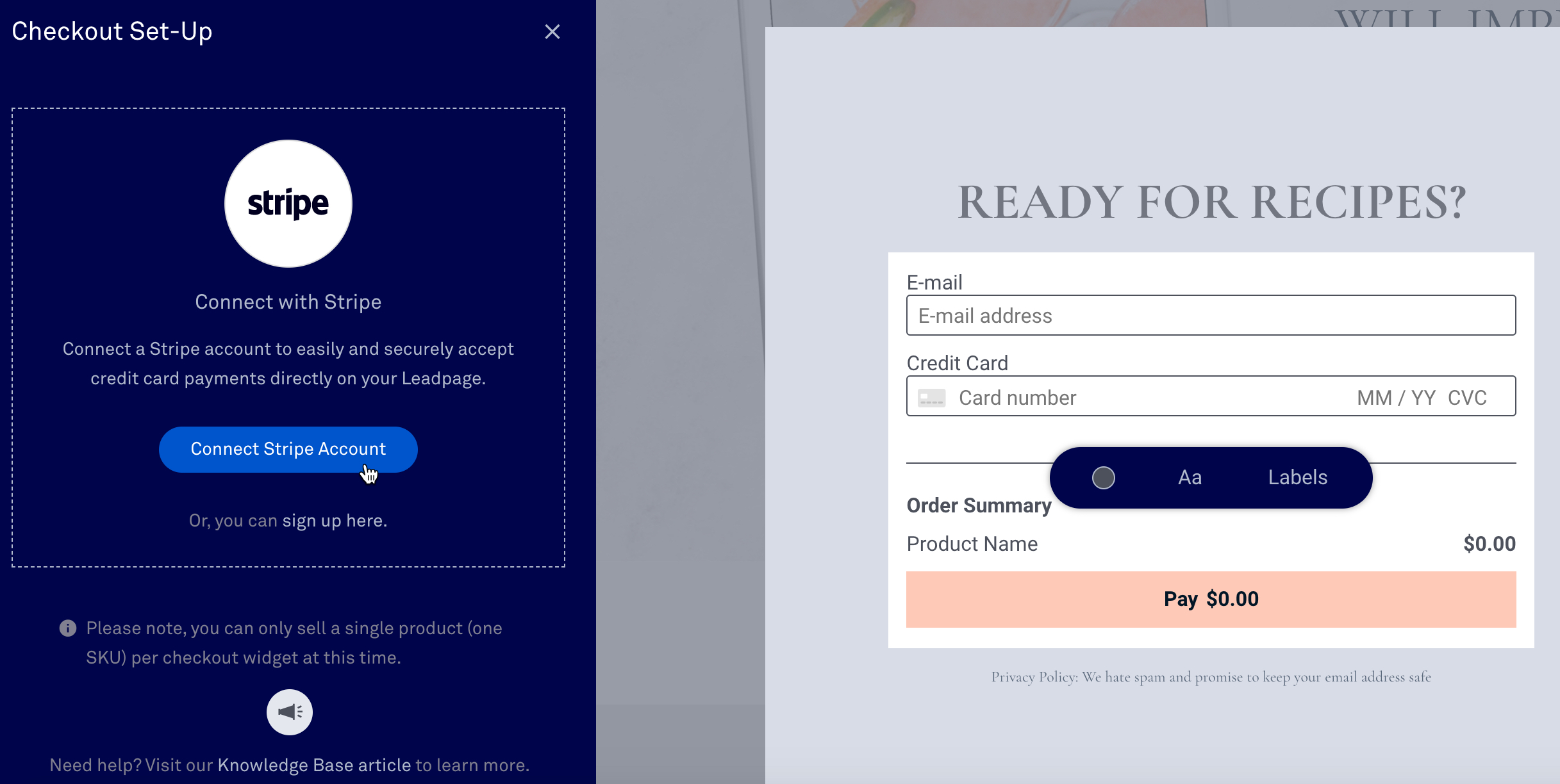 Checkouts overview – Leadpages Knowledge Base