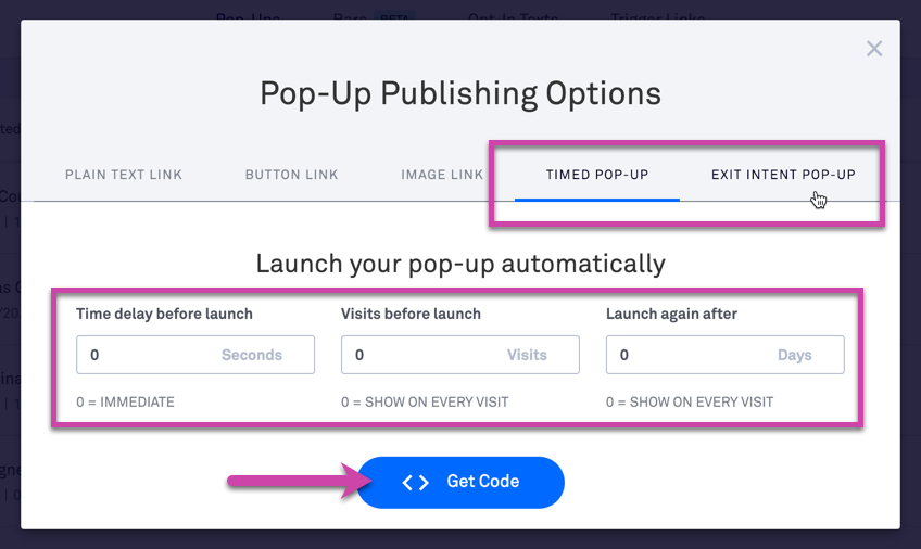 posts - How to use Add link pop up for a WordPress widget