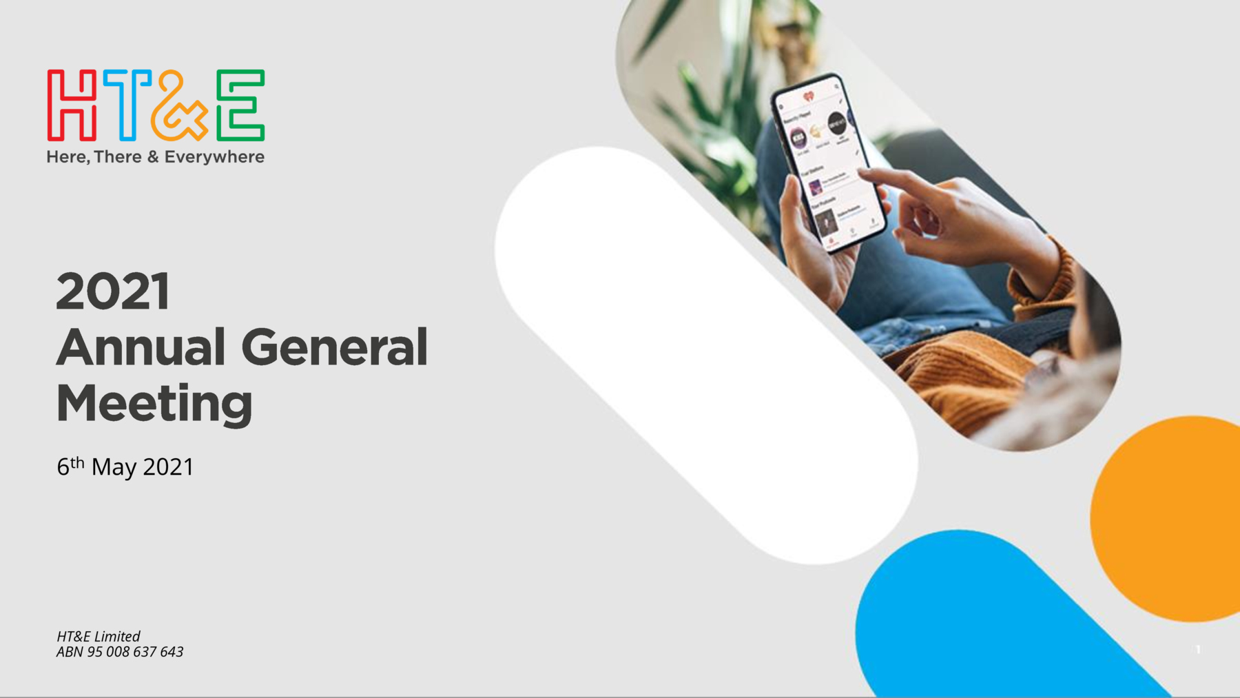 ASX:A1N - HT&E AGM Presentation