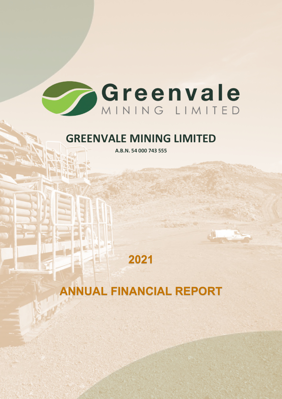 ASX:GRV - Annual Report to shareholders