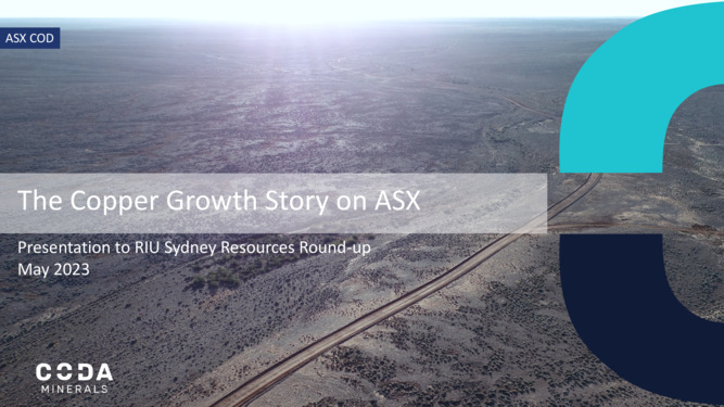 ASX:COD - Presentation to RIU Sydney Conference 2023