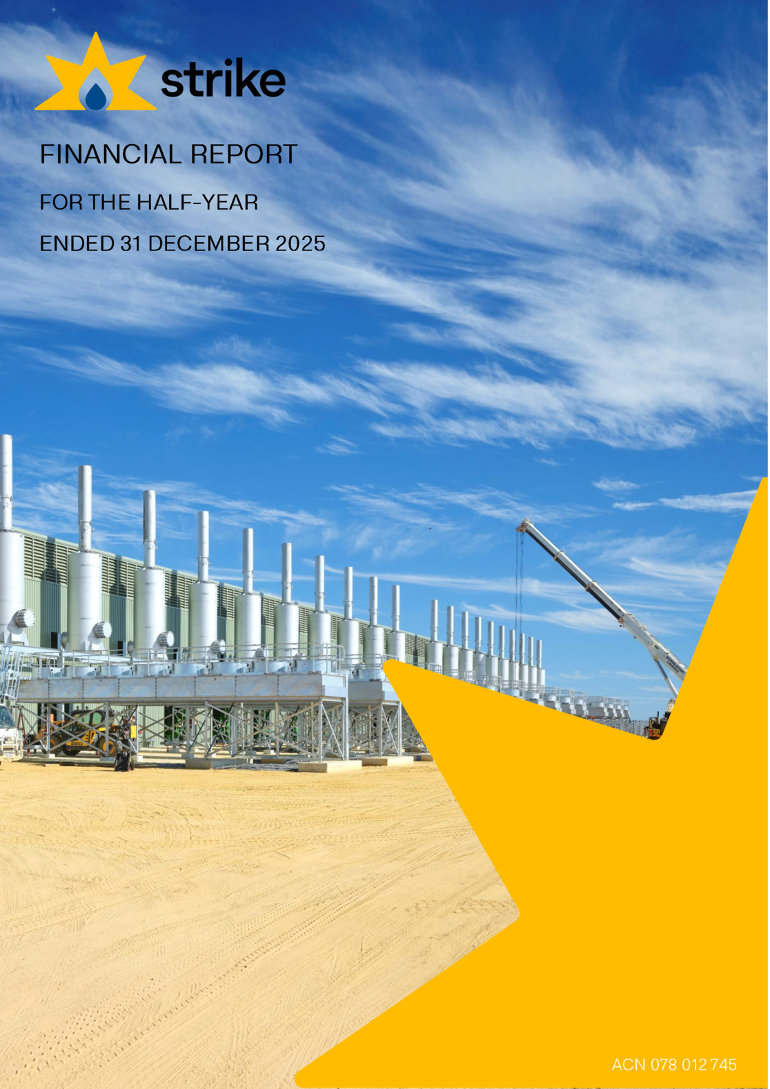ASX:STX - FY26 Half Year Financial Report