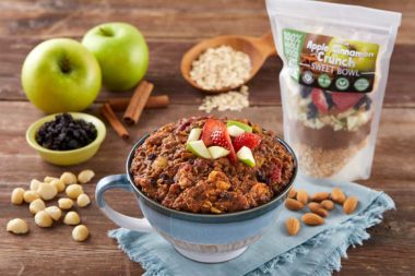 LeafSide Apple Cinnamon Crunch Sweet Bowl