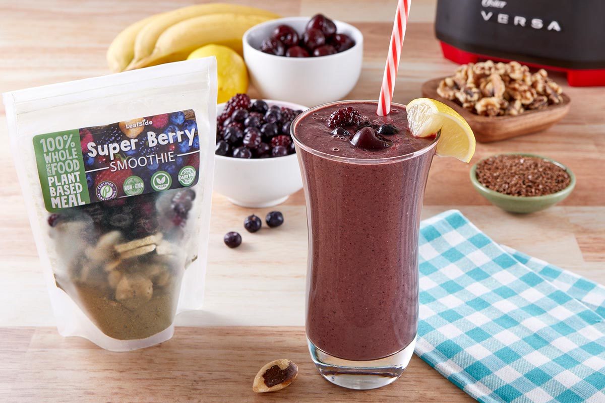 LeafSide Super-Berry Smoothie