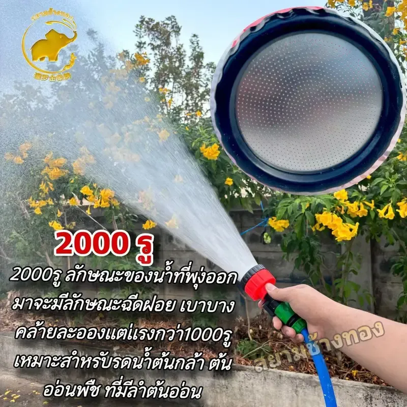 หัวฝักบัวรดน้ำต้นไม้ 1000 รู / 2000 รู 3