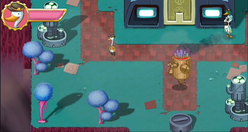 Full scene using Ducko project assets