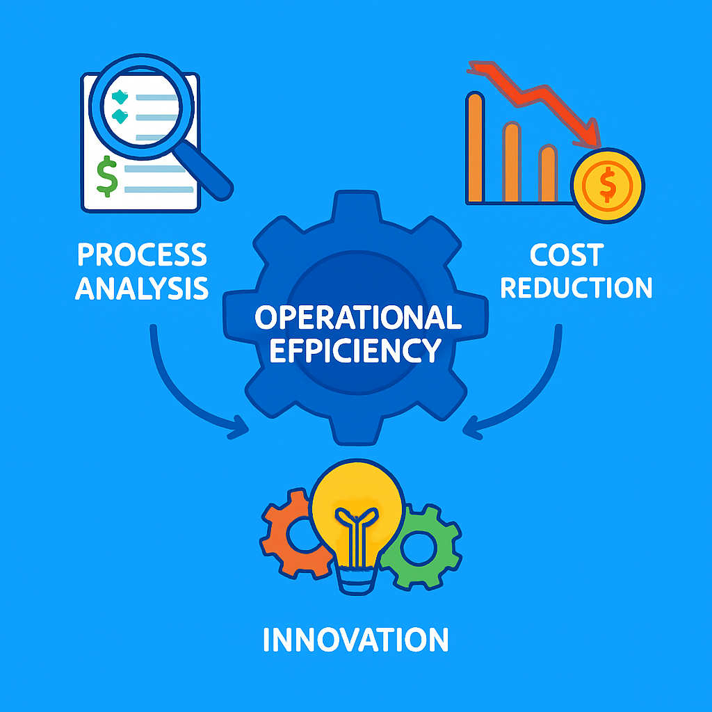 Understand improving Operational Efficiency and Cost Reduction