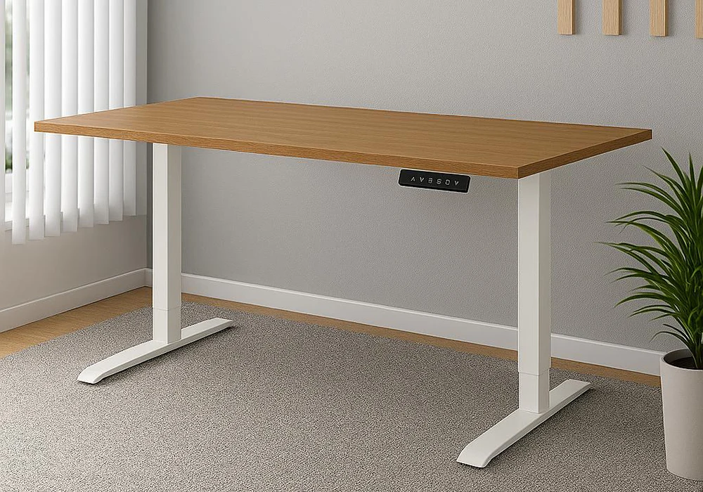 Bureau Assis-Debout Électrique Réglable en Hauteur - Excellent État
