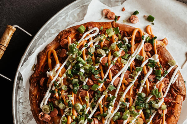 Pizza MAC'N Cheese - Frite incluse🍟