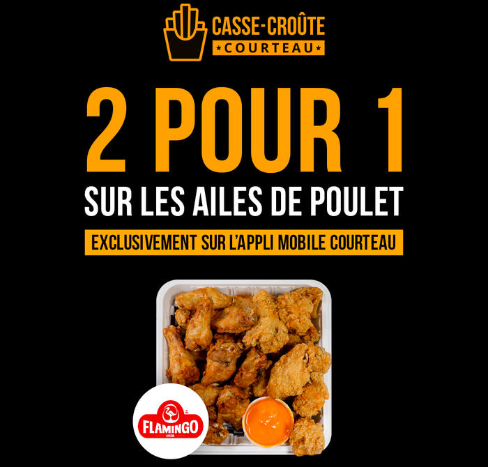 2 POUR 1 SUR LES AILES