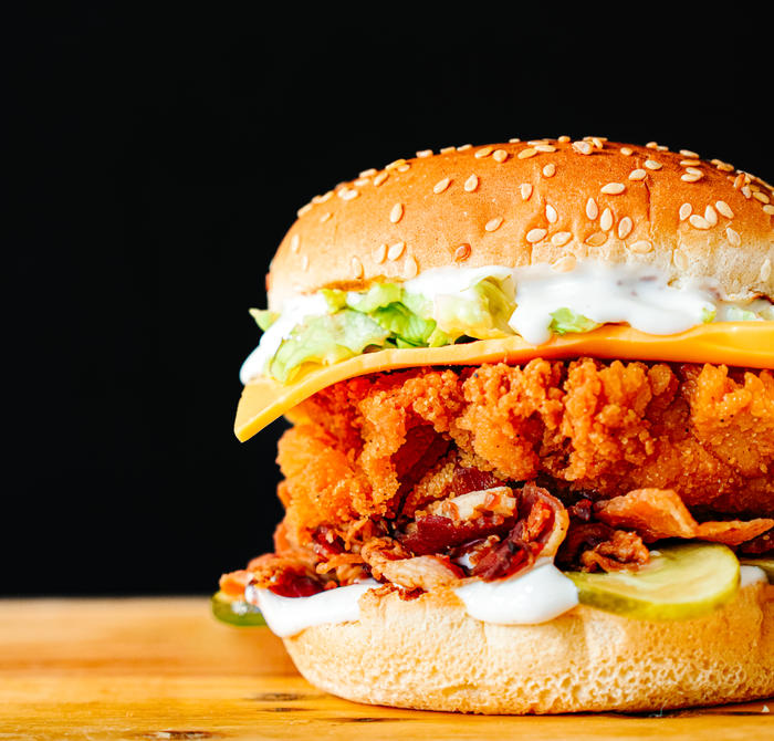 Burger poulet Ranch&Bacon Flamingo®
