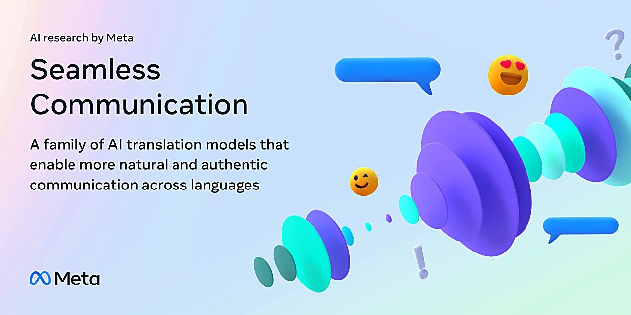 Meta「Seamless Communifation」一般公開　話者のトーンを保ちつつ、リアルタイムで多言語音声翻訳のサムネイル画像
