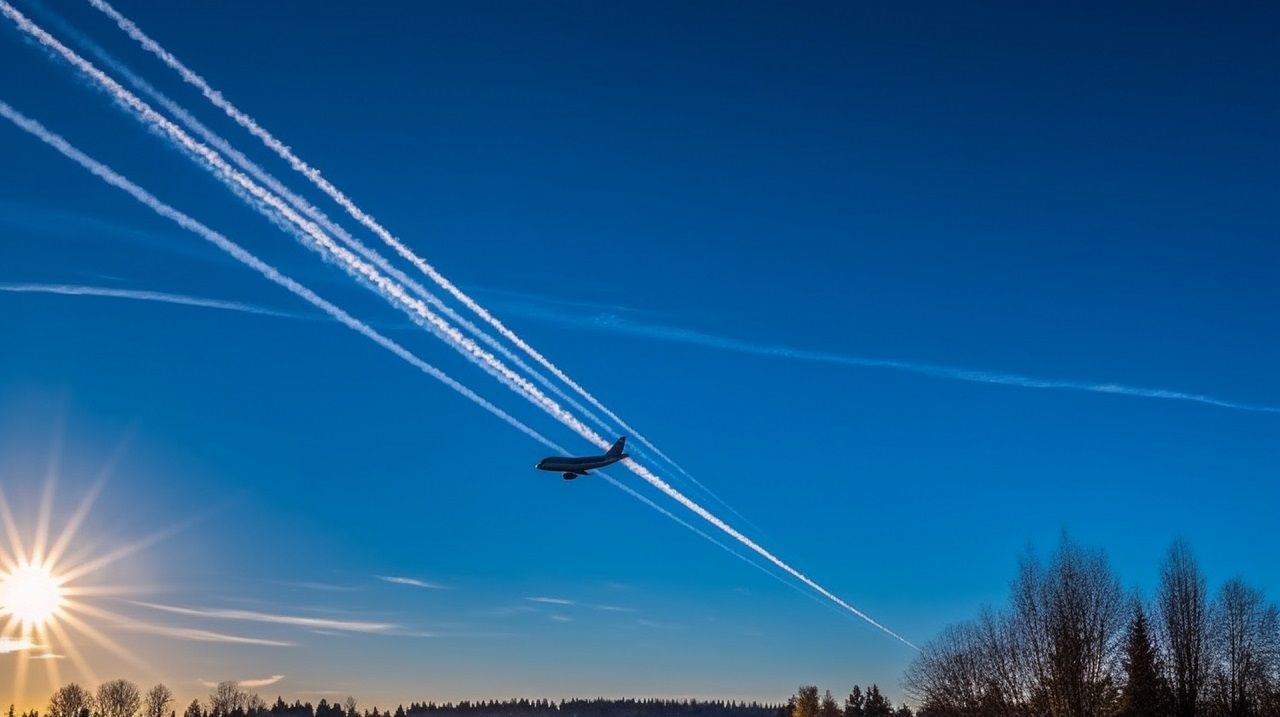 AI活用した飛行機雲予測マップ Googleらが開発 -- 温暖化対策に寄与
のサムネイル画像