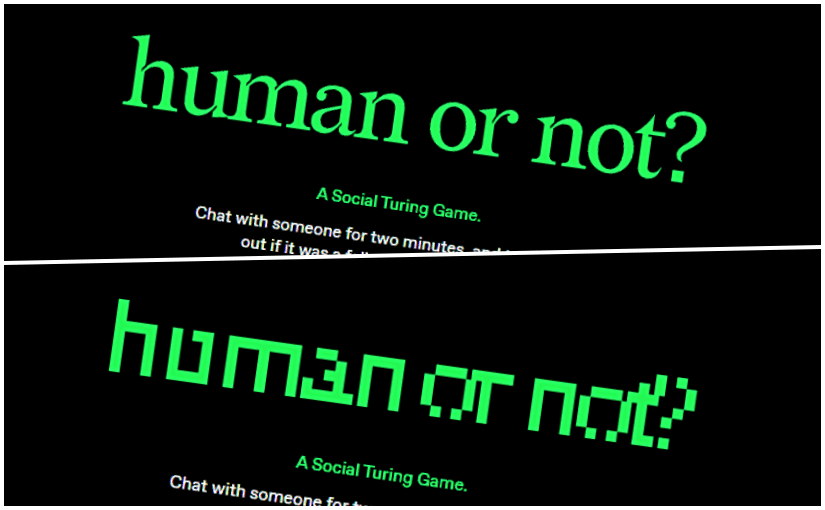 相手は人間？AI？チューリングテストを試せるゲーム「Human or not ?」をプレイしてみたのサムネイル画像