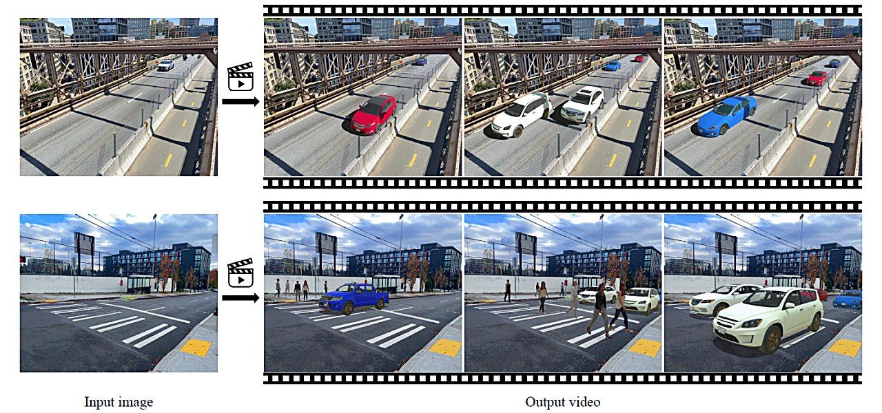 ストリートビューの静止画を使い街角のアニメーションを生成する　ワシントン大研究チームのサムネイル画像