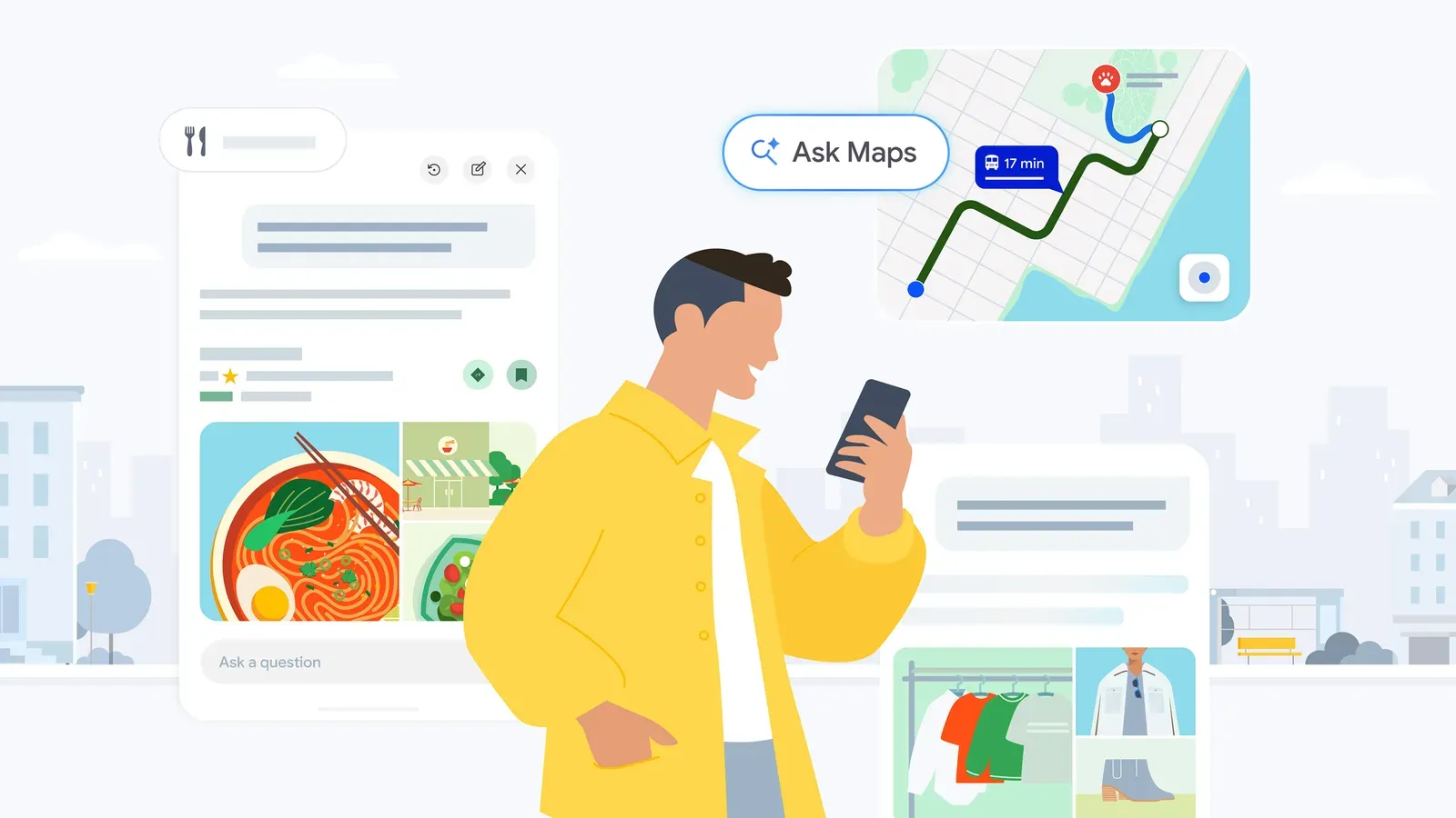 お盆の旅行計画や混雑・遅延確認もGoogle マップに“相談” Gemini融合の新機能、日本で順次提供開始のサムネイル画像