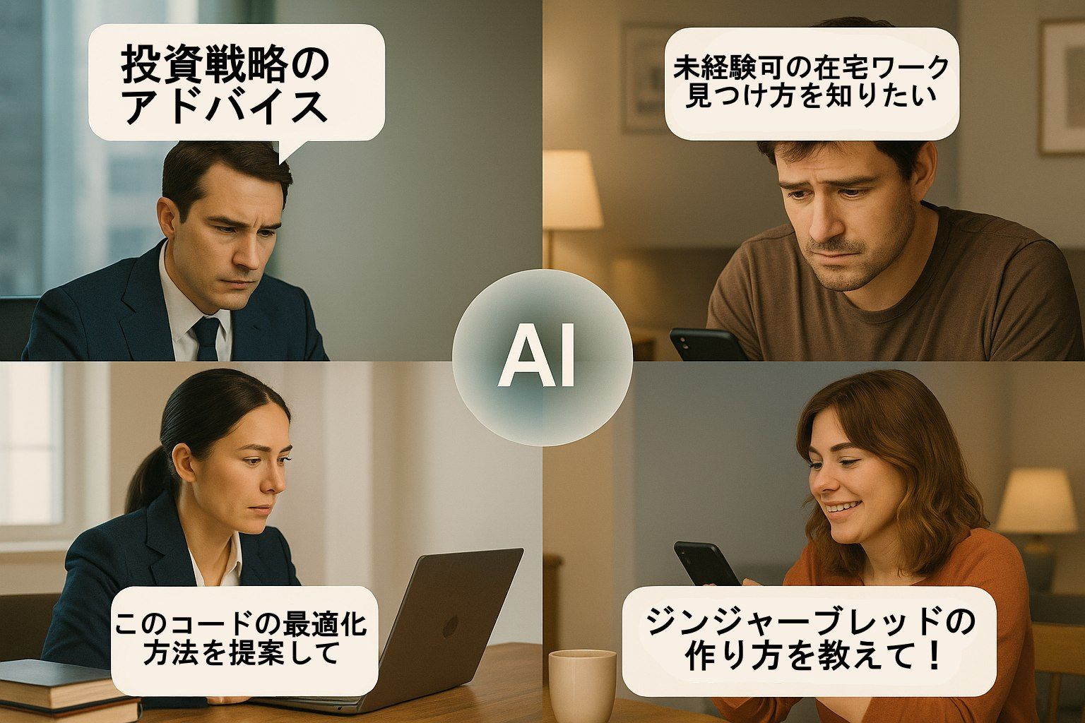 AI活用に現れる「格差」の実態調査──収入・学歴で使い方に明確な違い、現場で問われる言葉の扱い方のサムネイル画像