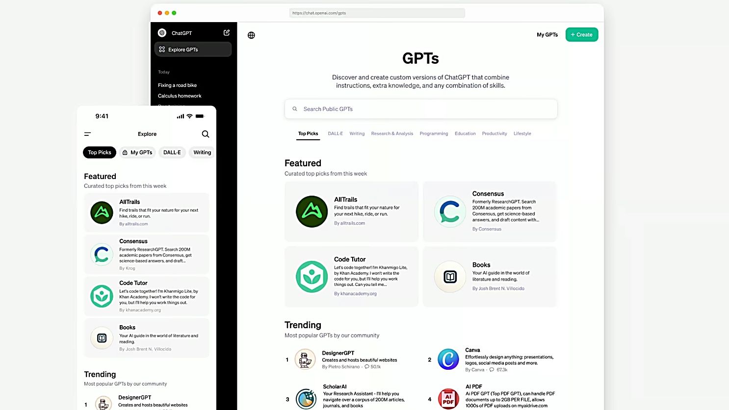 OpenAI カスタムチャットボットのマーケットプレイス「GPTストア」ついに開店のサムネイル画像