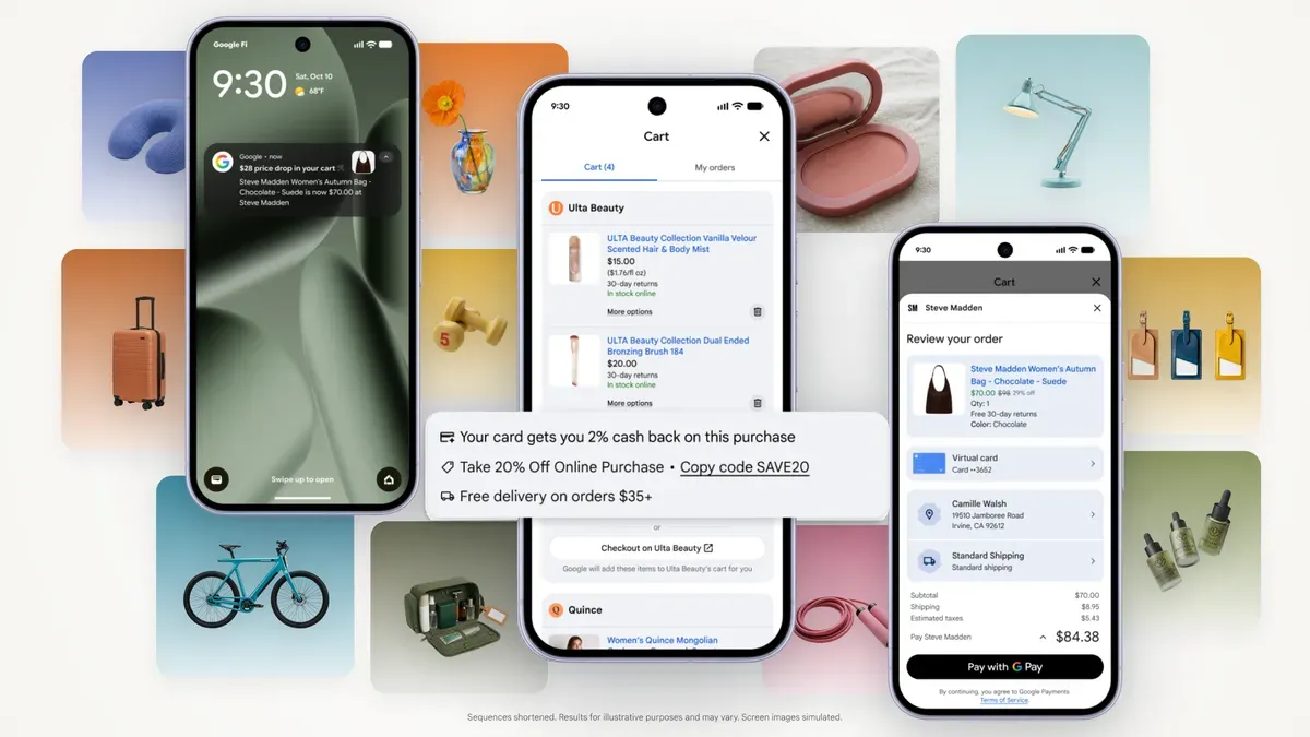 Google、AI買い物支援「Universal Cart」を米国で提供開始 検索とGeminiで商品をまとめ、値下げ・再入荷を通知のサムネイル画像
