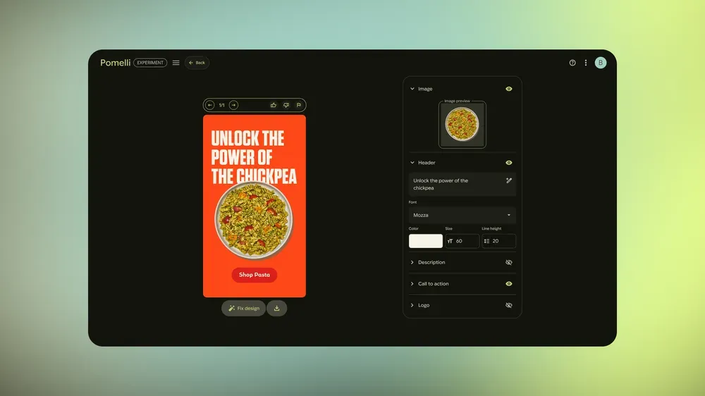 Google、広告画像を自動生成する新ツール「Pomelli」を発表──ブランドの“DNA”をAIが理解し、一貫したキャンペーンを提案のサムネイル画像