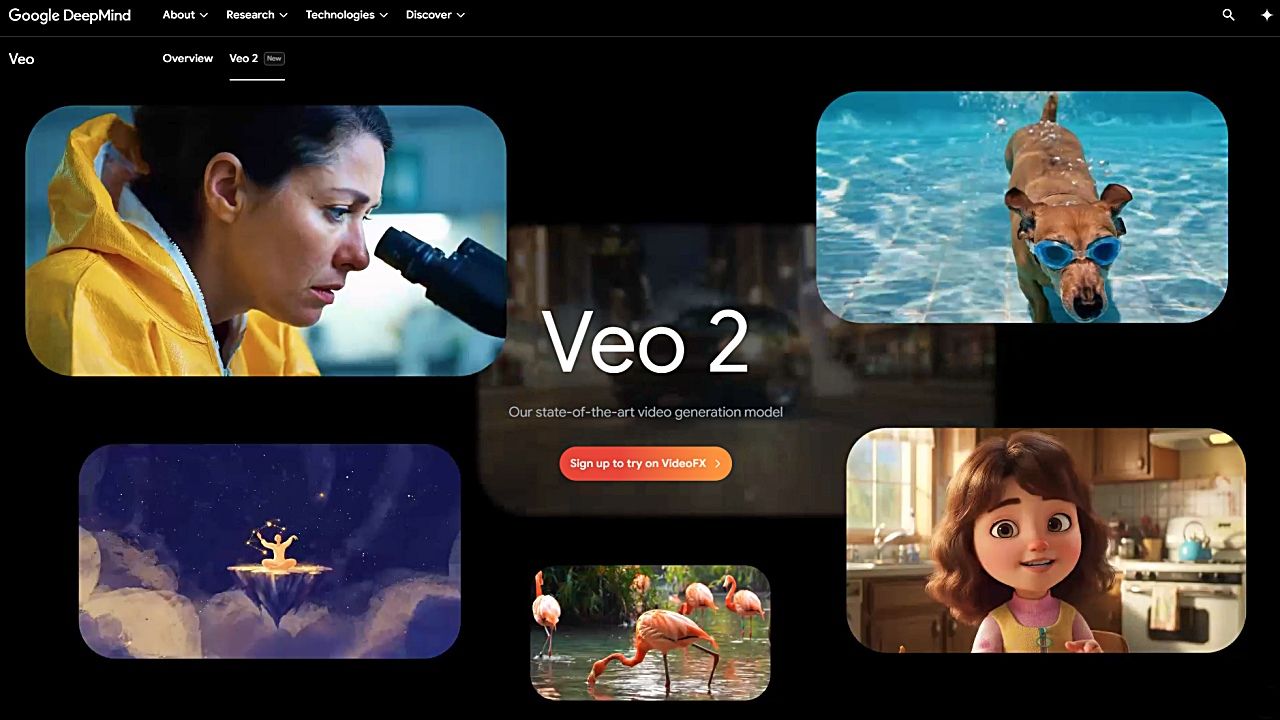 Google、動画生成AI「Veo 2」を発表 – OpenAI「Sora」を上回る性能テスト結果示すのサムネイル画像