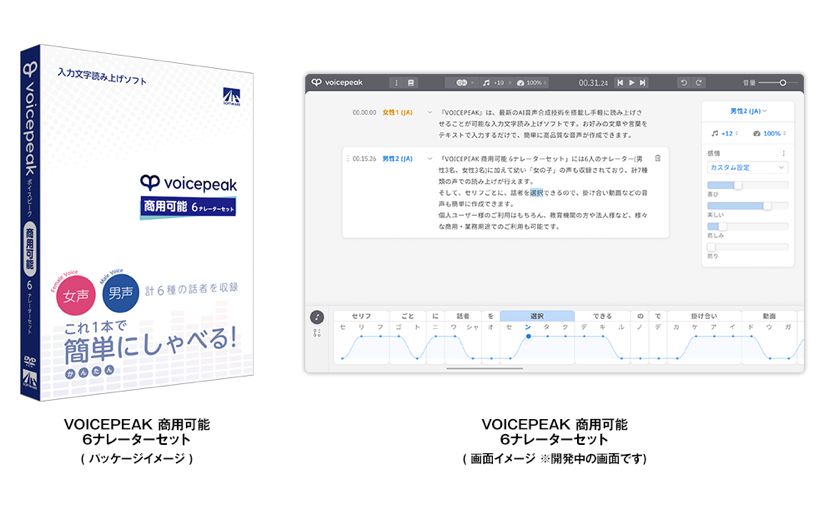 音声合成ソフト 3点まとめ売り