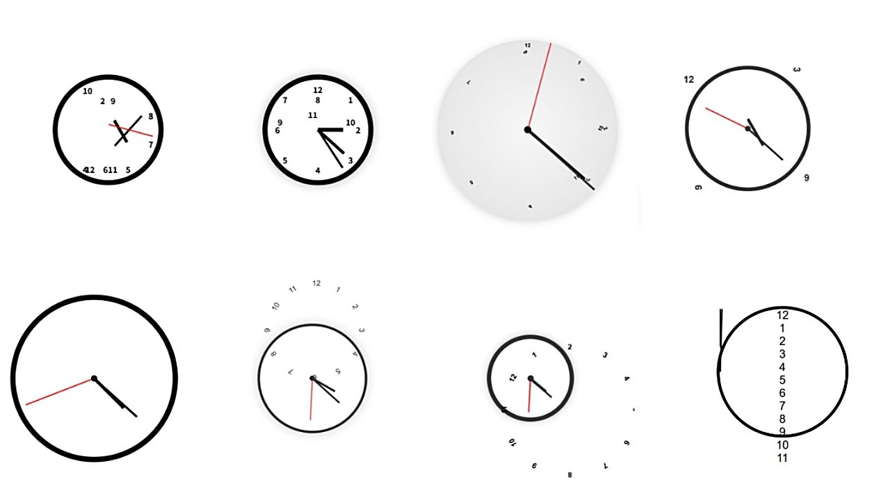 AIモデルが“毎分”アナログ時計を描くとどうなる？──9つのAIの“苦手さ”が見える実験サイト『AI World Clocks』のサムネイル画像
