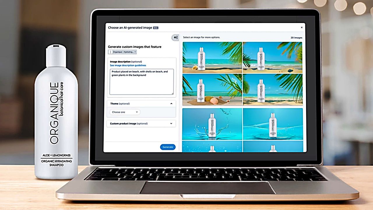 Amazon Adsの新ツール 商品の利用イメージに合った背景をAIが生成 CTRが40%増すケースものサムネイル画像