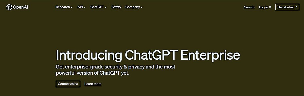 ChatGPTの法人版「ChatGPT Enterprise」登場 高速GPT-4を無制限に利用可 入力内容は学習に使用せずのサムネイル画像