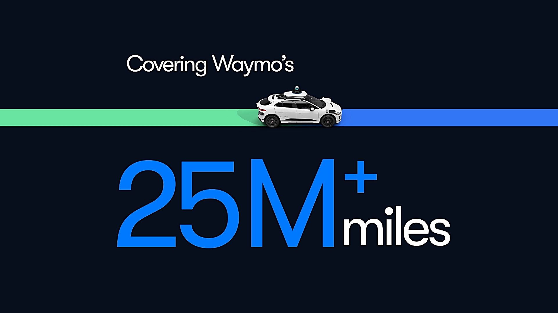 Waymo、完全自動運転が人間のドライバーを超える安全性を実証:2,530万マイル走行データで証明ーー日本進出を見据えるのサムネイル画像