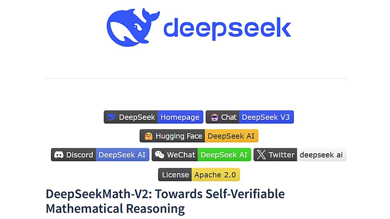 DeepSeek、自己検証型数学推論モデル「DeepSeek-Math-V2」を公開──IMO金メダル級の定理証明能力をオープンソースでのサムネイル画像