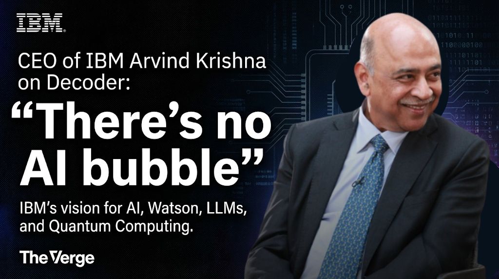 「AIバブルではない」が…IBM CEO、AGI開発への世界全体のコミットメント100ギガワット分のデータセンター投資に「採算が合わない」と警告のサムネイル画像