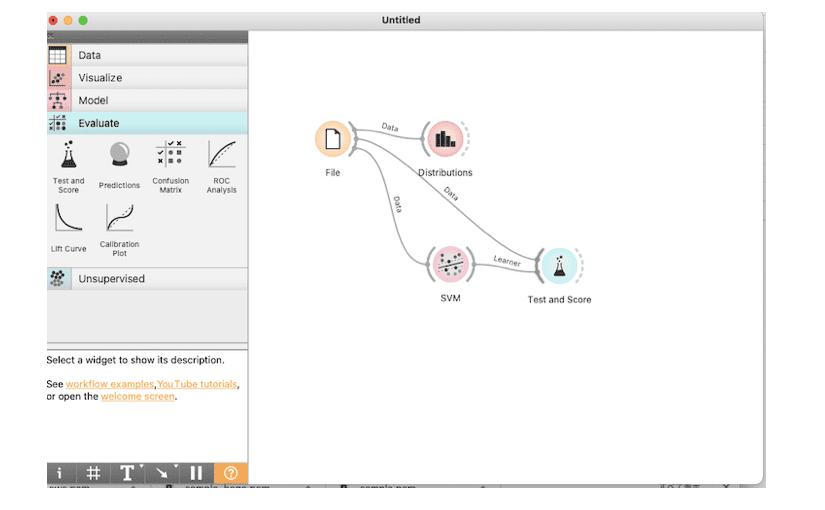 簡単なドラッグ操作のみで実行可能！Orange機械学習のモデルを作成してみたのサムネイル画像
