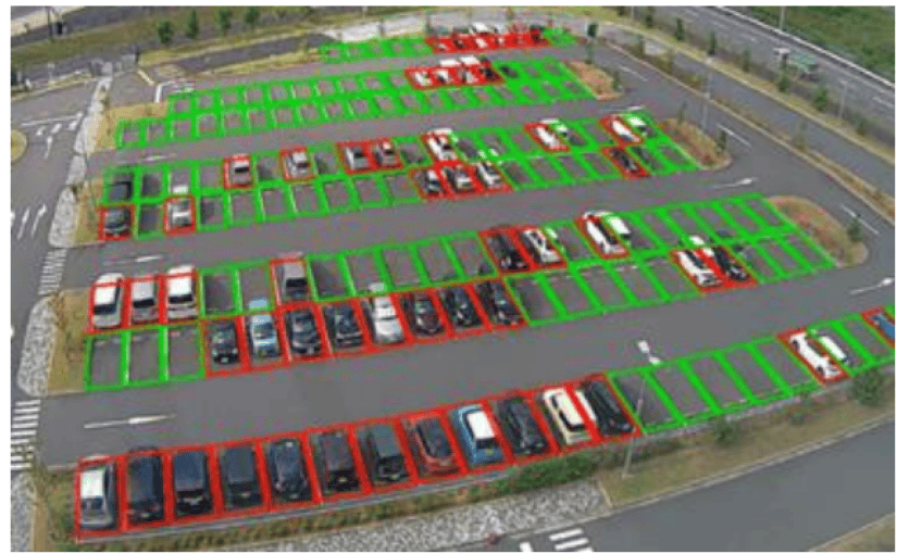 AIが駐車場の空き状況を把握、大型物流施設の運営効率化へのサムネイル画像